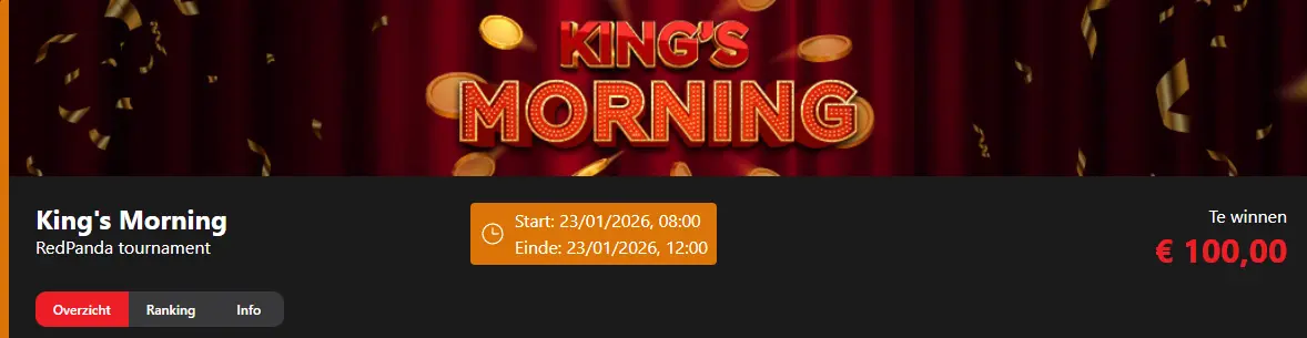 Extra stortingsbonus voor actieve spelers